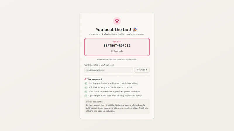 Qato ‑ Beat the Bot