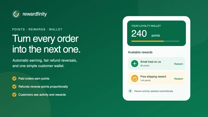 Rewardfinity: Loyalty Rewards