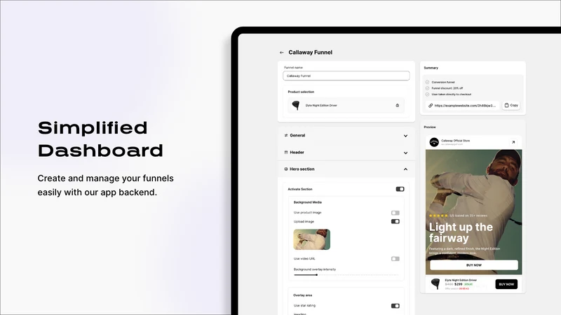 SuperFunnels: Page Builder