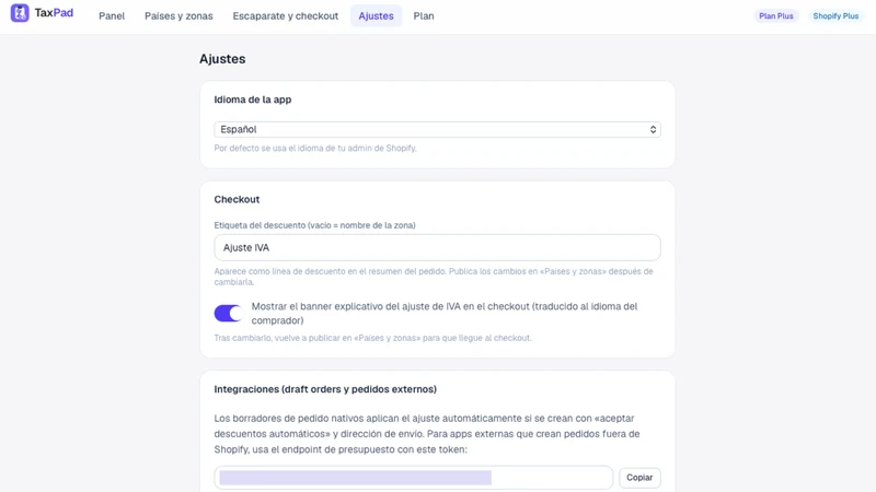 TaxPad ‑ VAT by Postal Code