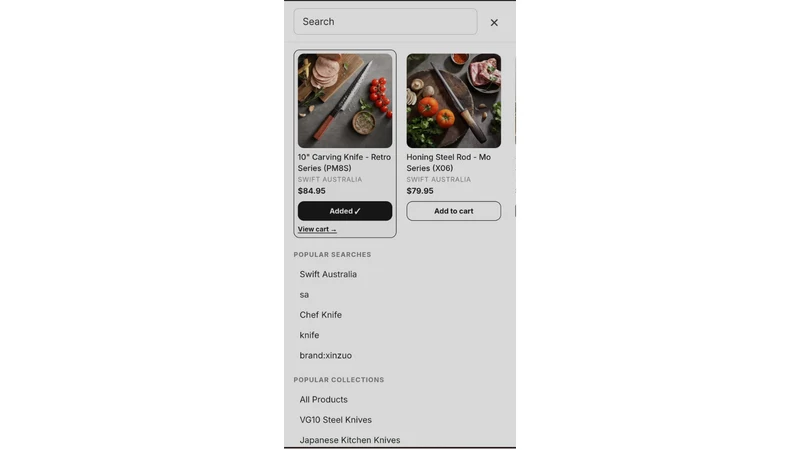 SwiftSearch — Search & Filter