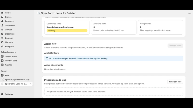 SpecForm: Lens Rx Builder