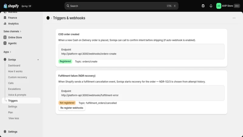 SoniQA ‑ AI RTO Recovery agent