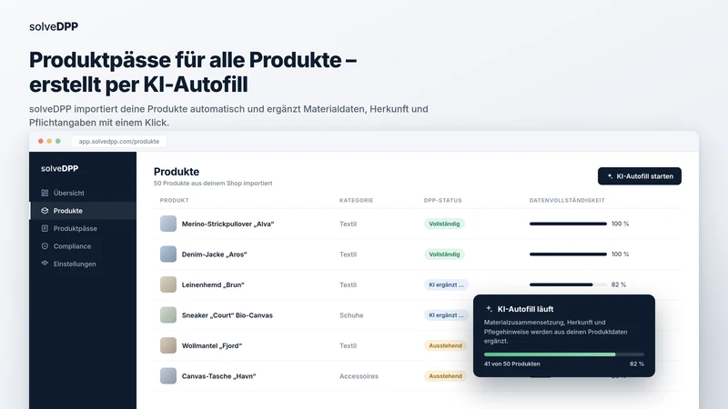 SolveDPP: DPP Product Passport