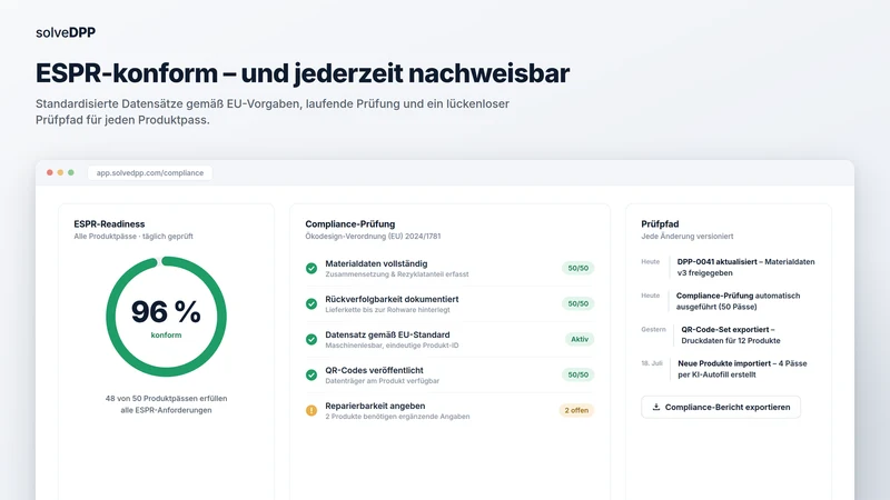 SolveDPP: DPP Product Passport