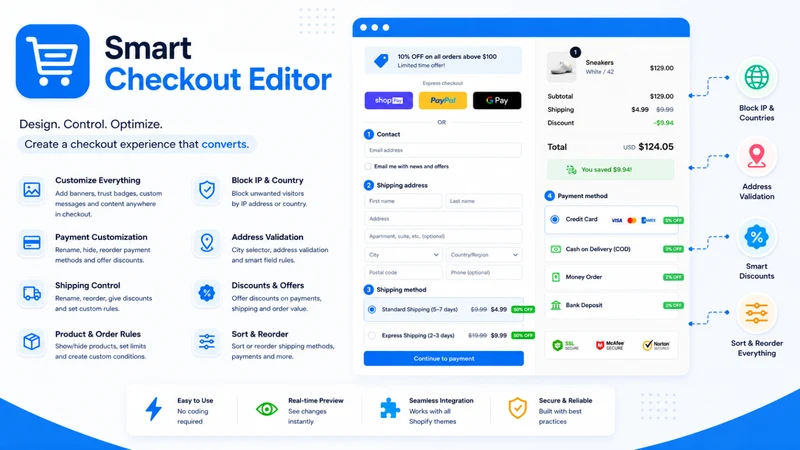 Smart Checkout Editor
