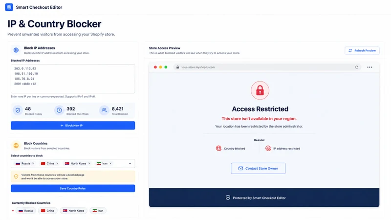 Smart Checkout Editor