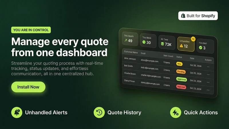 QuotePro: Request a Quote