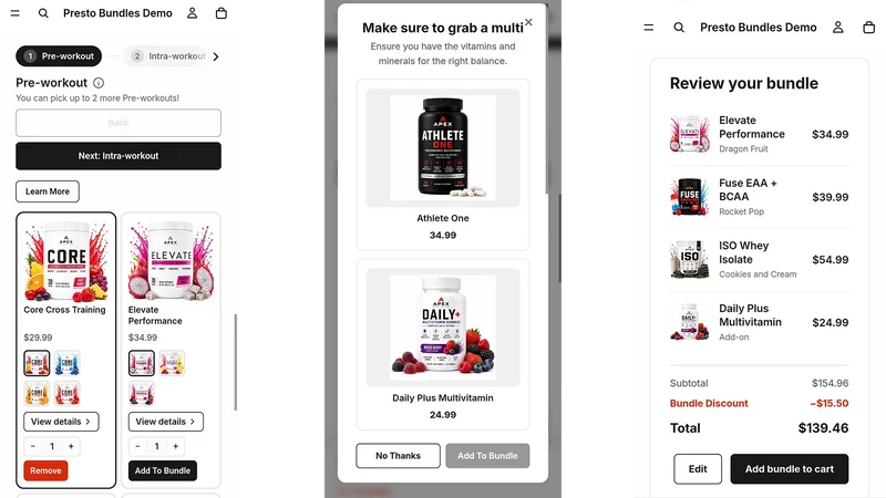 Presto Bundles