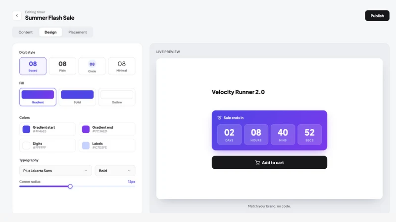 OptiLayer Smart Timer
