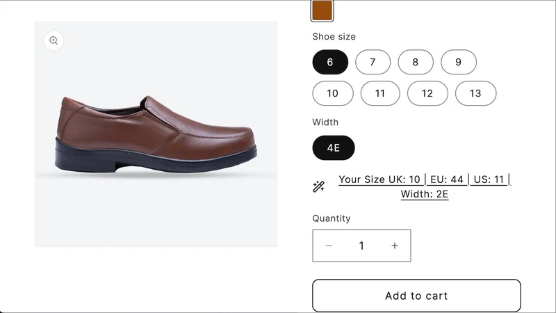 onefit.ai ‑ shoe size finder
