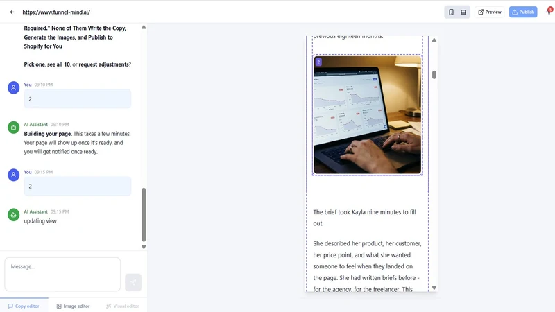 FM Advertorial Landing Page