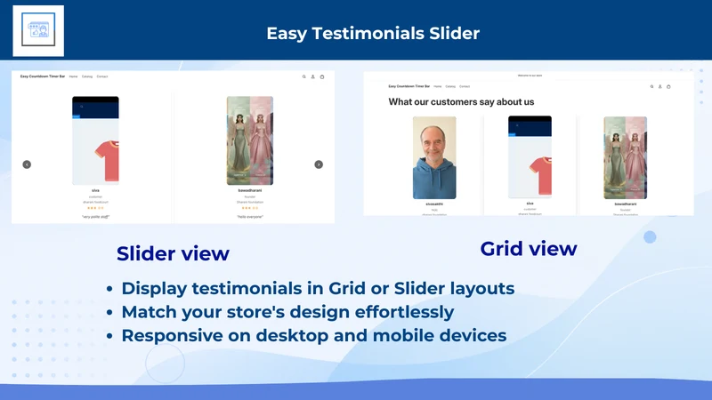 Easy Customer Testimonials