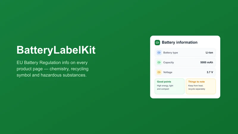 BatteryLabelKit