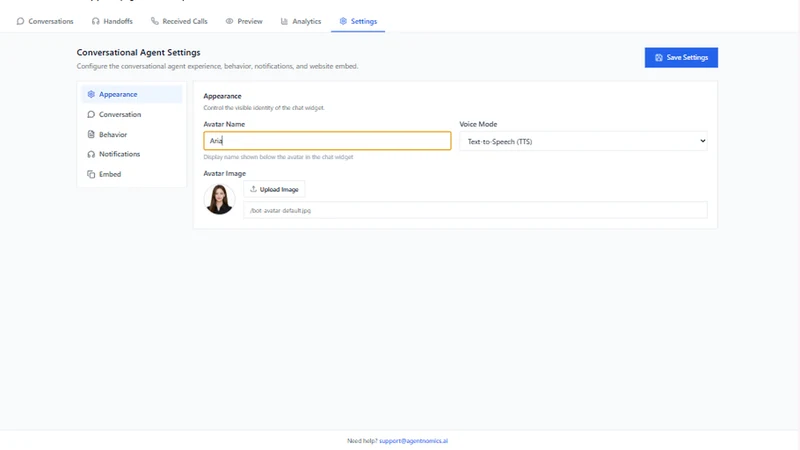 Aria: Customer Support AI