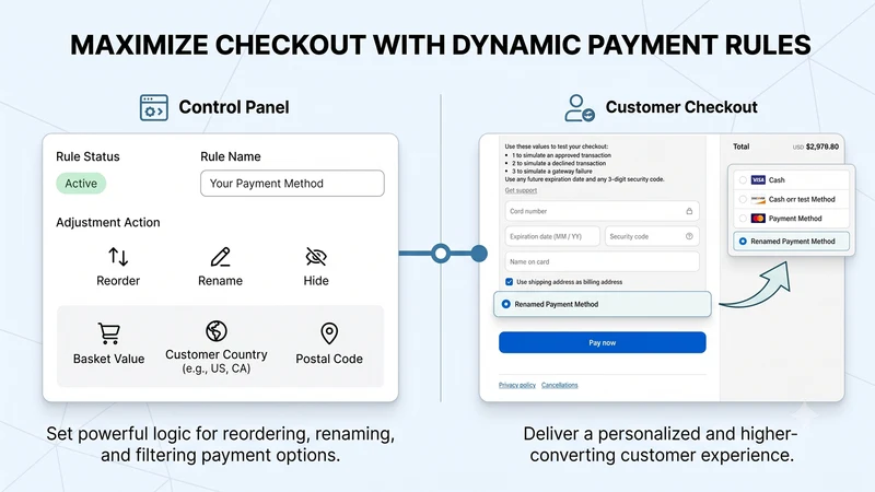 PayWizard ‑ Sort Hide Rename