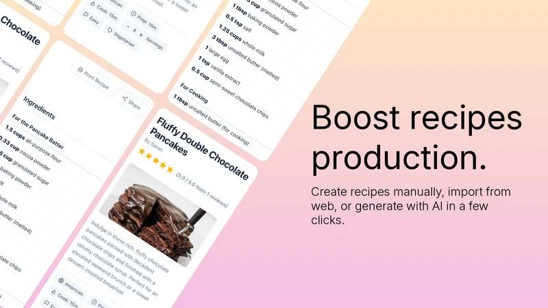 KL ‑ Recipe Studio