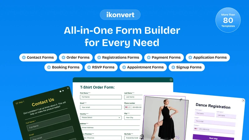 iK:Form Builder + Product Quiz