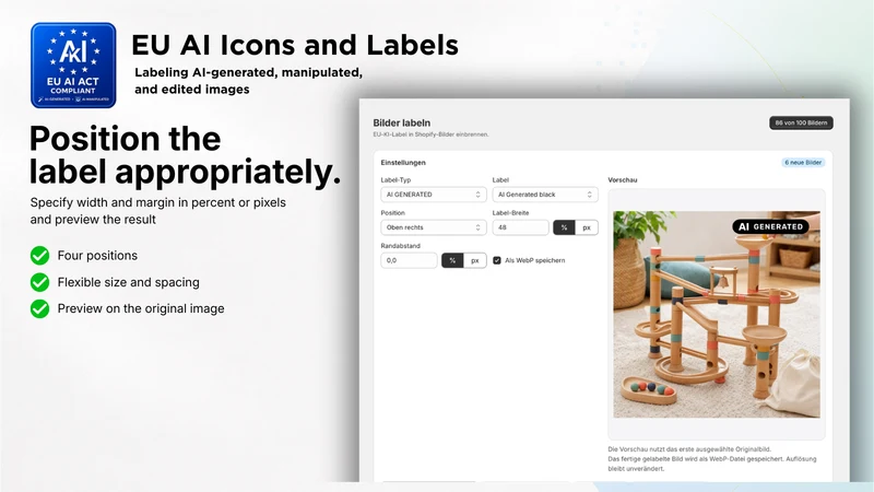 EU AI Icons & Labels