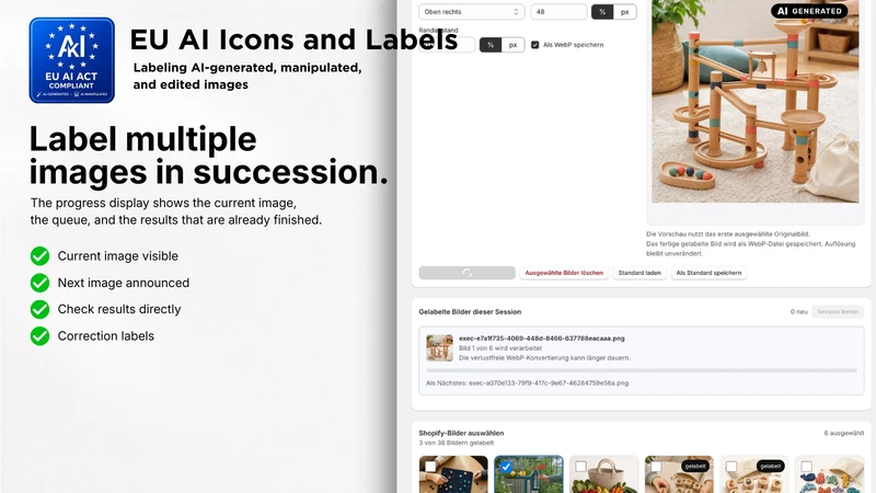 EU AI Icons & Labels