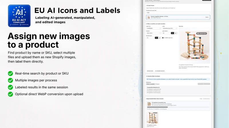 EU AI Icons & Labels