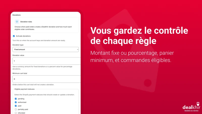 Donation Solution ‑ Dealkhir