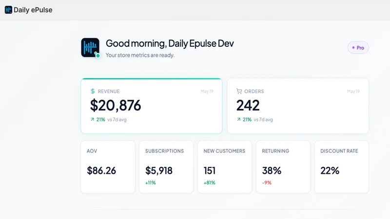 Daily ePulse
