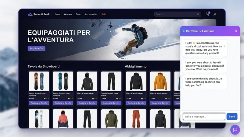 CartGenius ‑ AI Shop Assistant