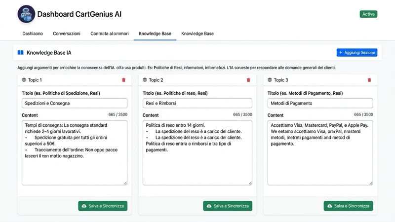 CartGenius ‑ AI Shop Assistant