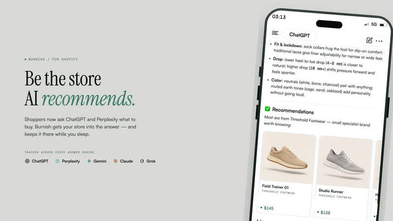 Burnish: AI SEO, AEO & ChatGPT