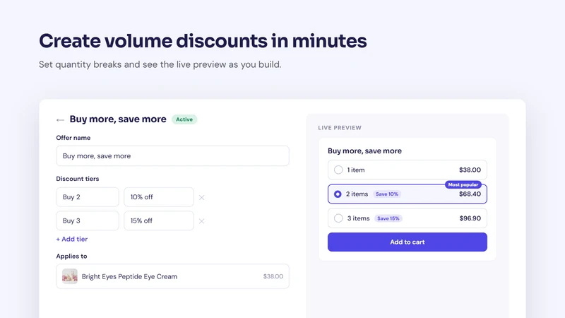 Bundle & Upsell Suite