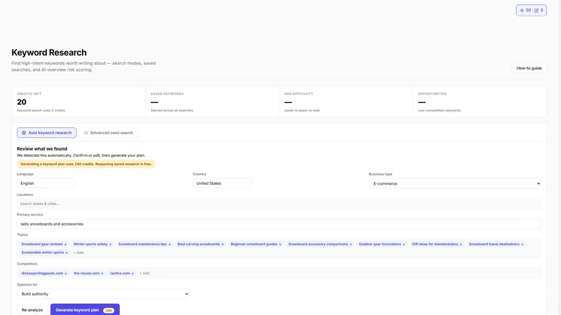 BeeTopic: AI SEO & GEO