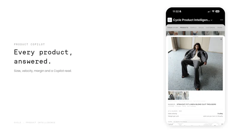 Cycle Product Intelligence