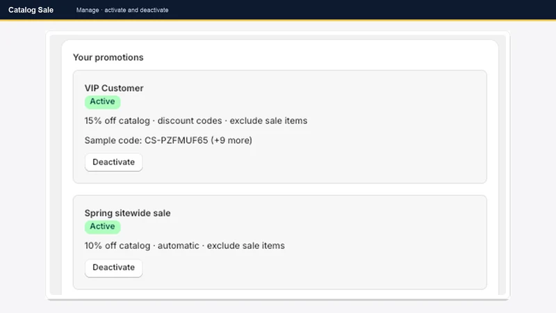 GLMK Catalog Sale