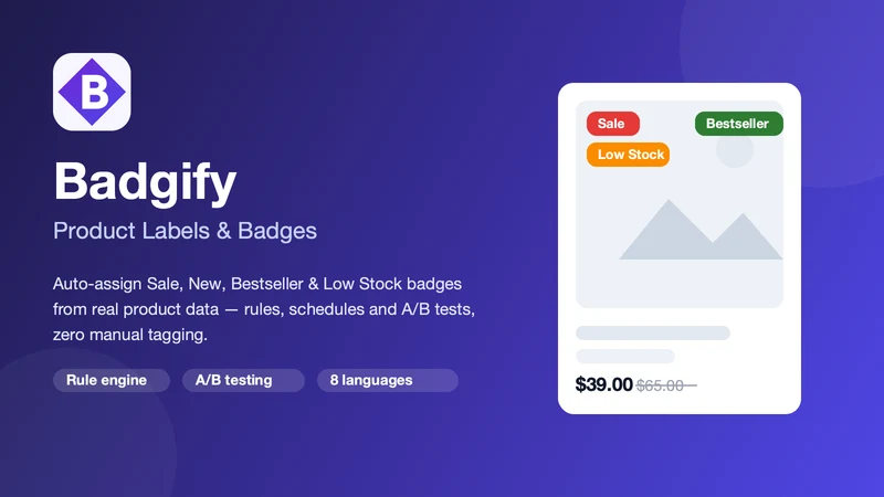 Badgify: Labels & Badges