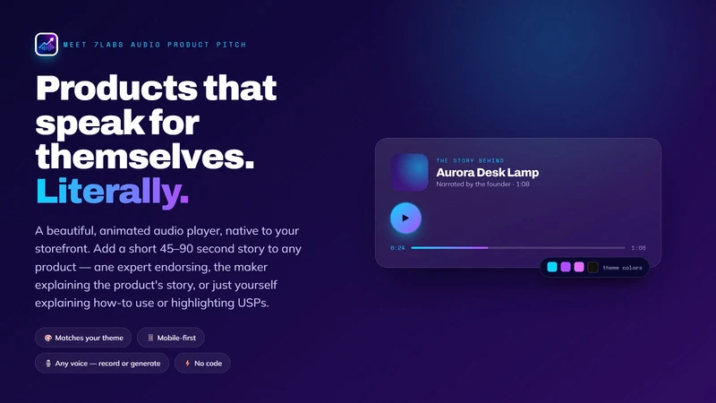 7labs Audio Product Pitch