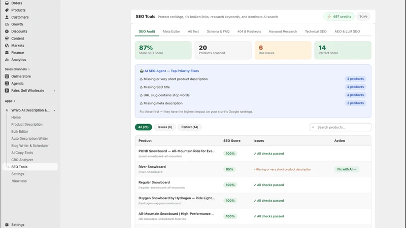 Wrivo: AI Product Description