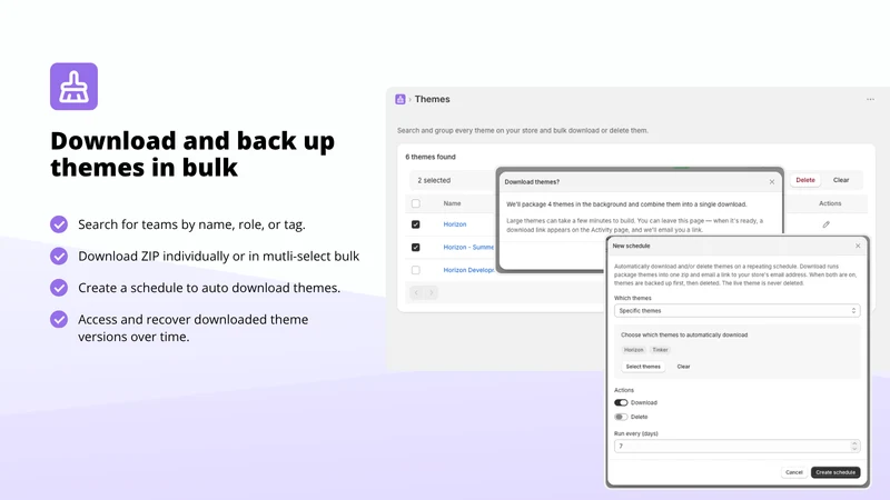 Tidely ‑ Theme Bulk Manager