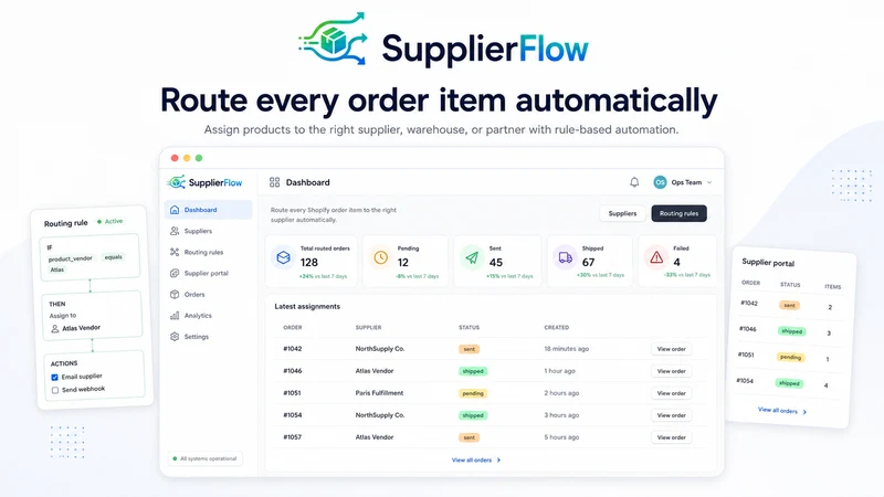 Supplier Flow