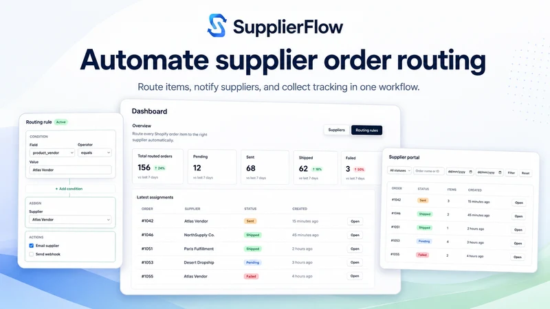 Supplier Flow