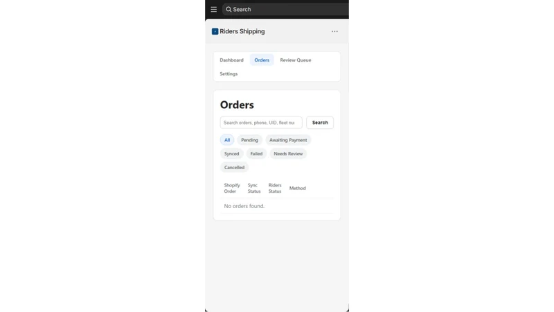 Riders Shipping