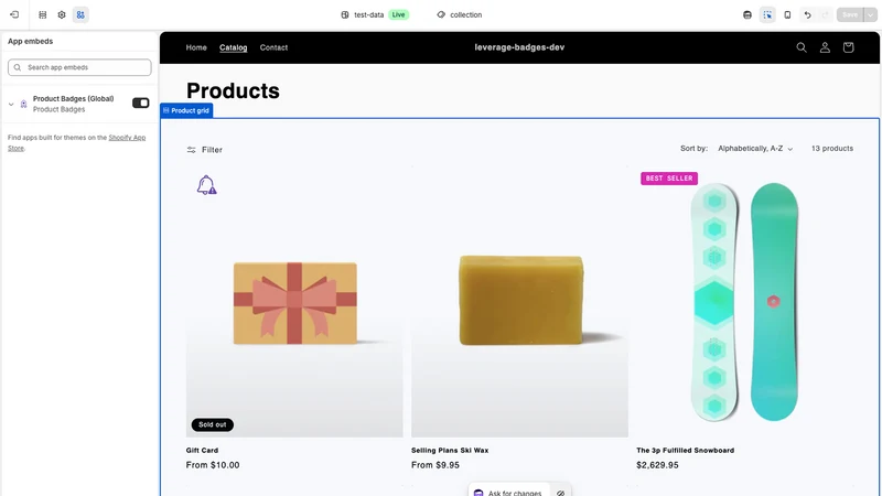 Product Badges x ia.