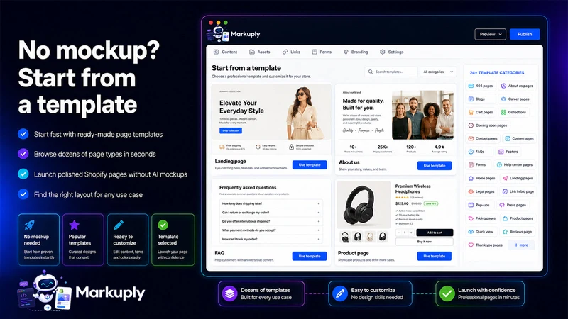 Markuply : Paste. Map. Publish