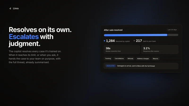 Linra ‑ AI Sales Chatbot