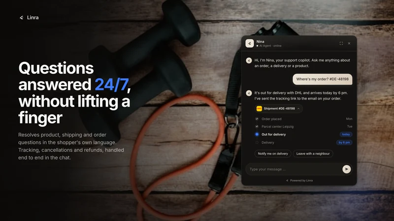 Linra ‑ AI Sales Chatbot