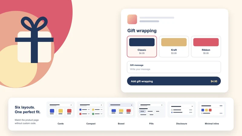 Complete gift options