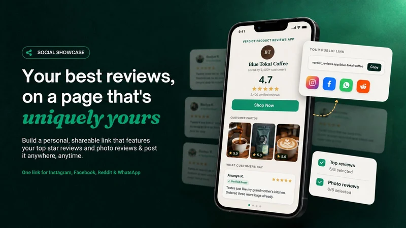 Verdict ‑ Product Reviews App