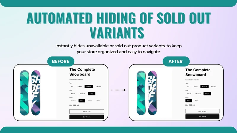 VarHide Hide Sold Out Variants