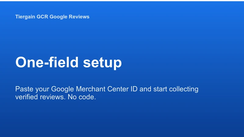 Tiergain GCR Google Reviews