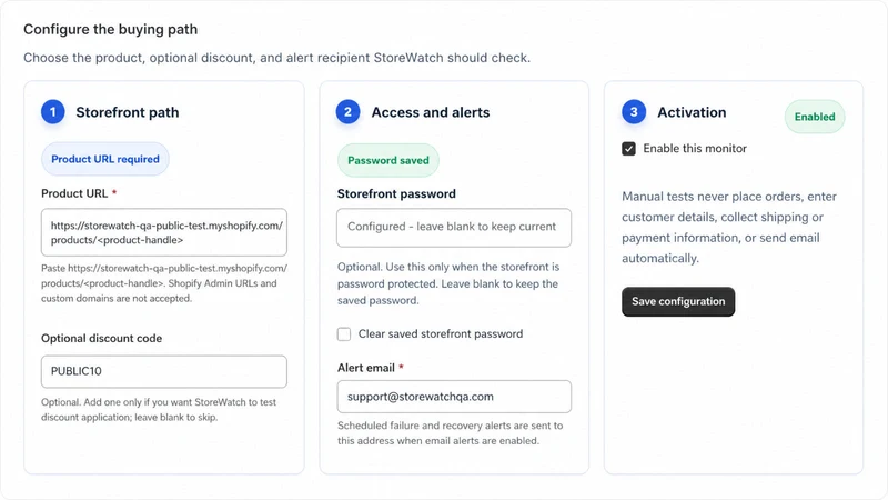 StoreWatch QA